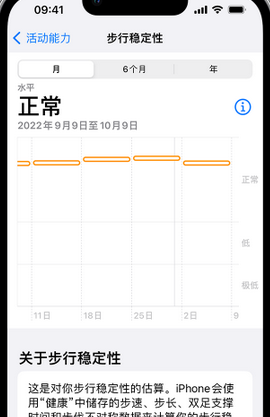 潮州iPhone手机维修如何在iPhone开启'步行稳定性通知'